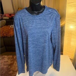 Champion Long Sleeve t shirt ladies Blue, size M